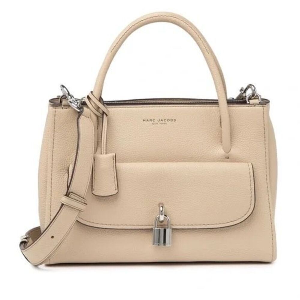 Mark Jacobs Satchel‎ Bag Lock That Leather Cream